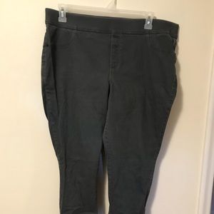 Grey jeggings worn once